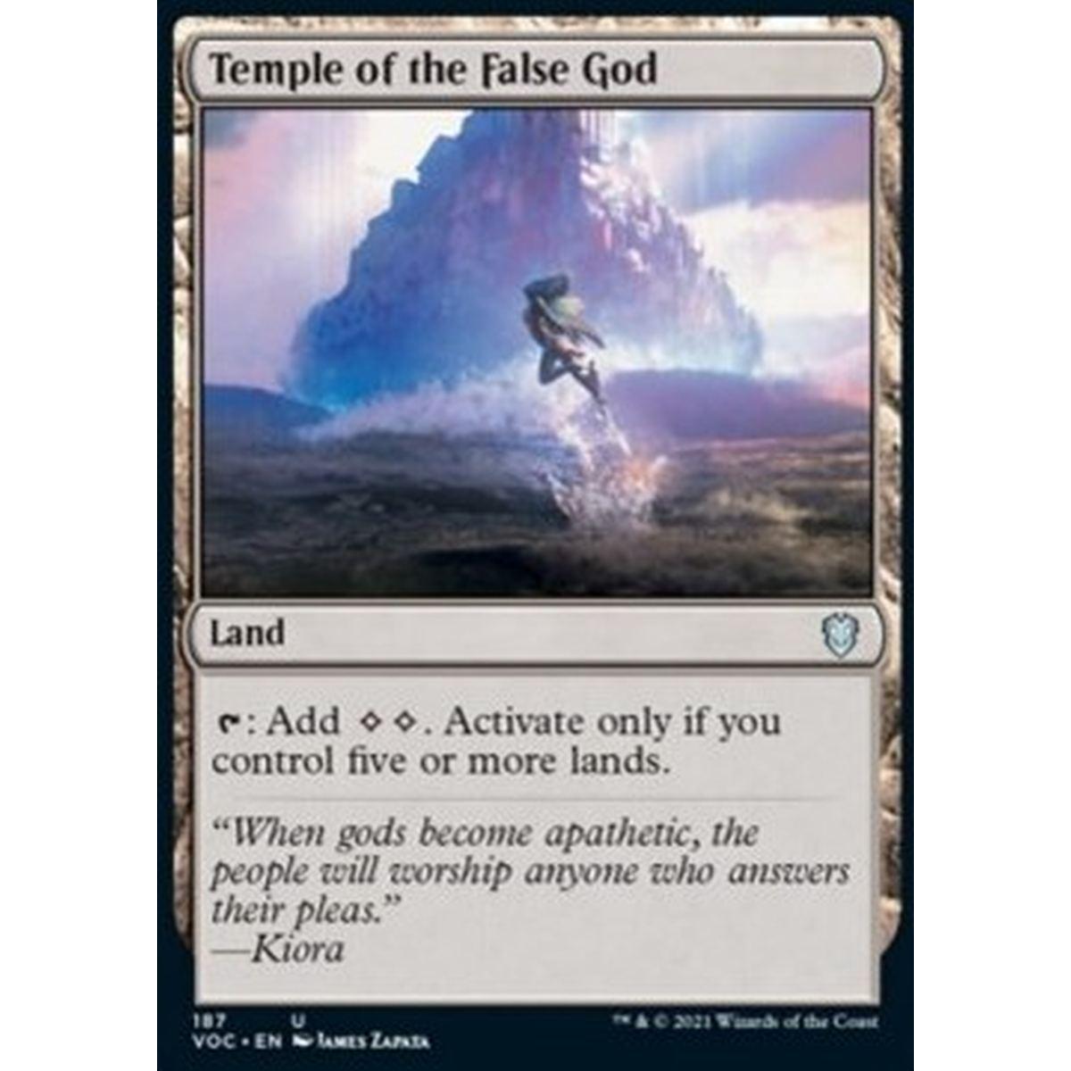 Temple of the False God - Tempio della Dea Fasulla - [VOC][NM]