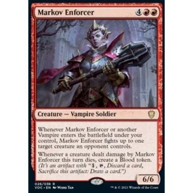 Markov Enforcer (V.1) - Esecutrice Markov (V.1) - [VOC][NM]