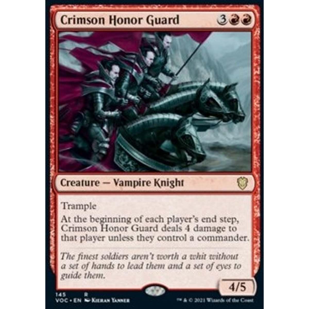 Crimson Honor Guard - Guardia d'Onore Cremisi - [VOC][NM]