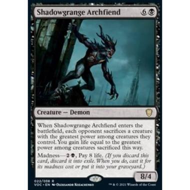 Shadowgrange Archfiend (V.1) - Supremo Demone di Predioscuro (V.1) - [VOC][NM]