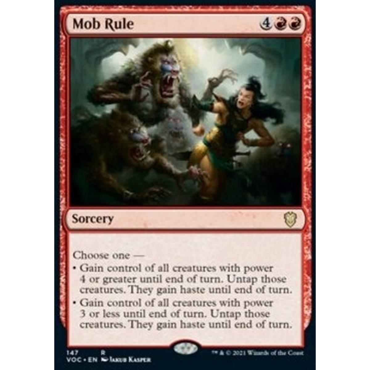 Mob Rule - Dominio della Folla - [VOC][NM]