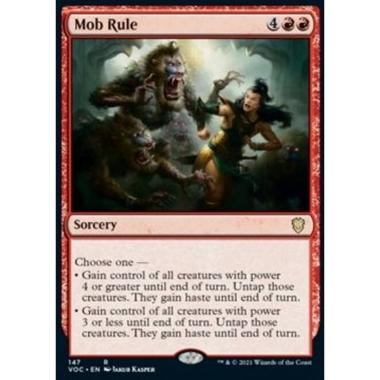 Mob Rule - Dominio della Folla - [VOC][NM]
