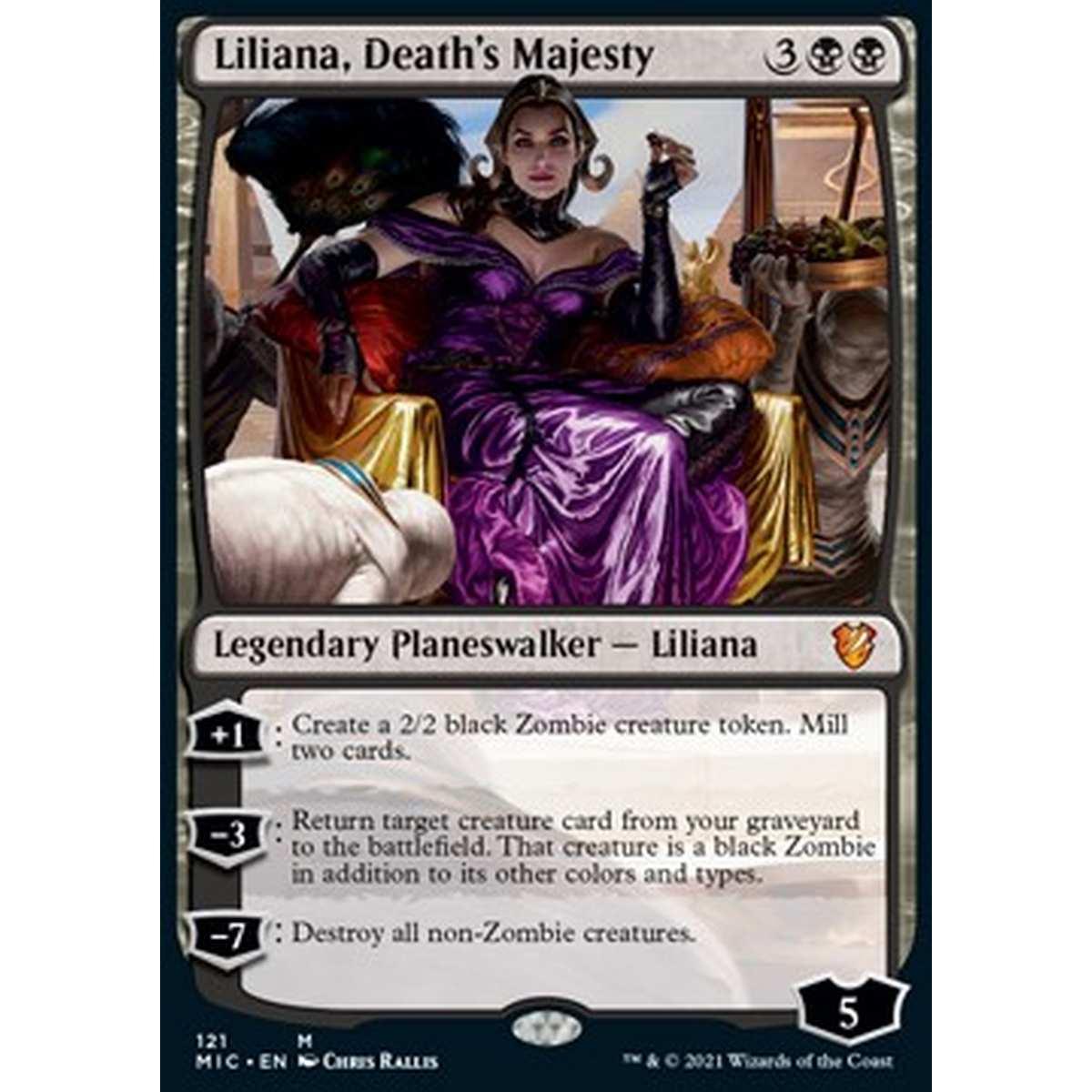 Liliana, Death's Majesty - Liliana, MaestÃ della Morte - [MIC][NM]