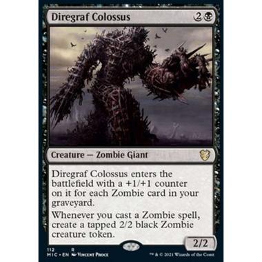 Diregraf Colossus - Colosso del Cimitero di Guerra - [MIC][NM]