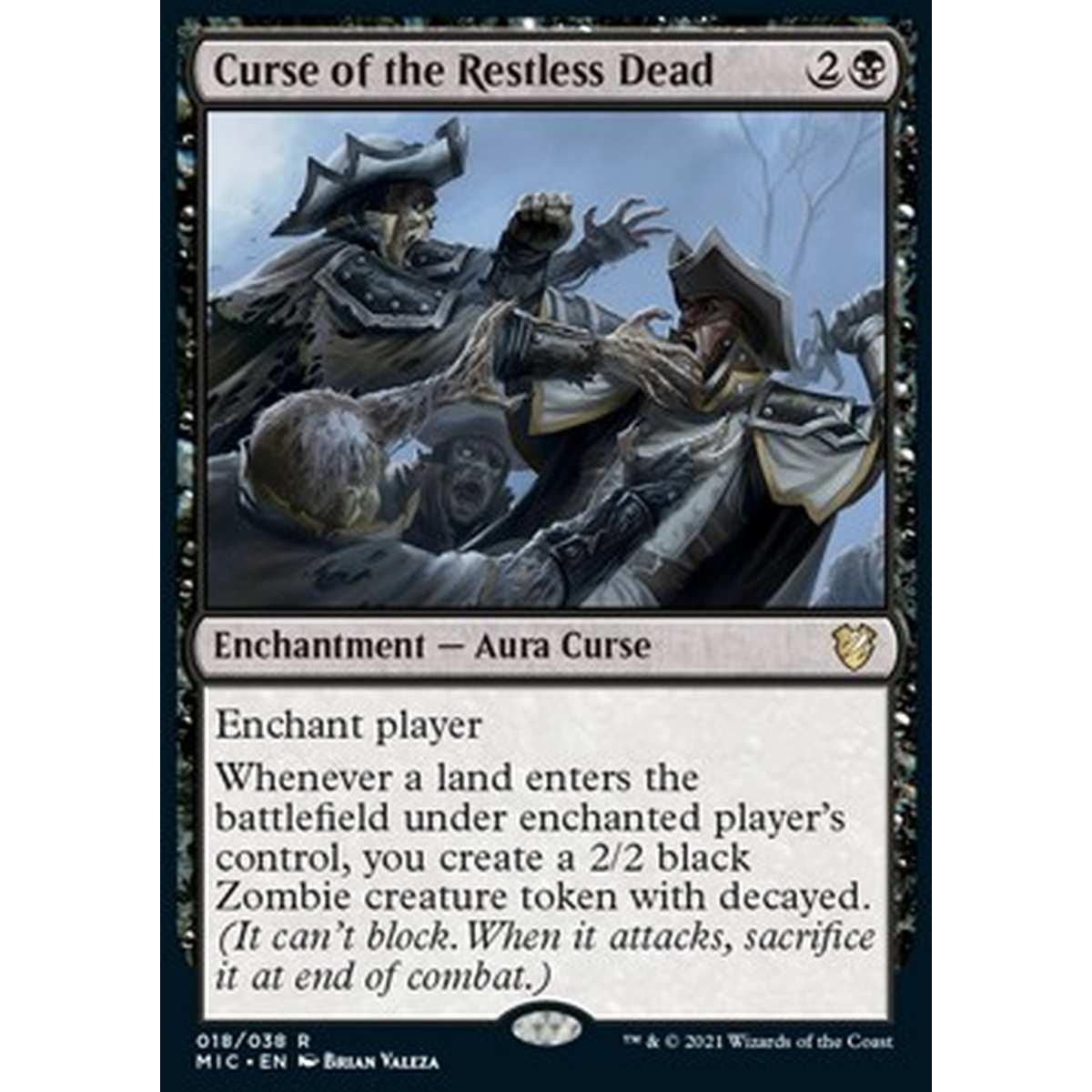 Curse of the Restless Dead (V.1) - Maledizione dei Morti Irrequieti (V.1) - [MIC][NM]