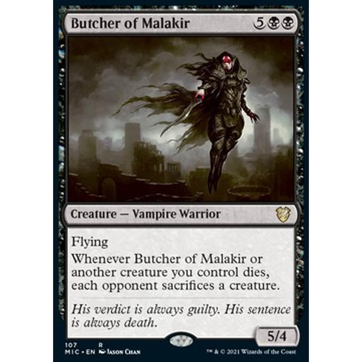 Butcher of Malakir - Macellaio di Malakir - [MIC][NM]