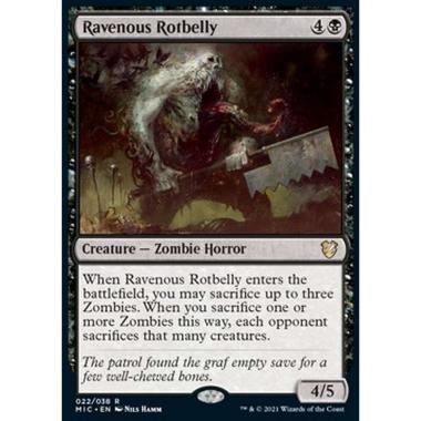 Ravenous Rotbelly (V.1) - Ventremarcio Famelico (V.1) - [MIC][NM]
