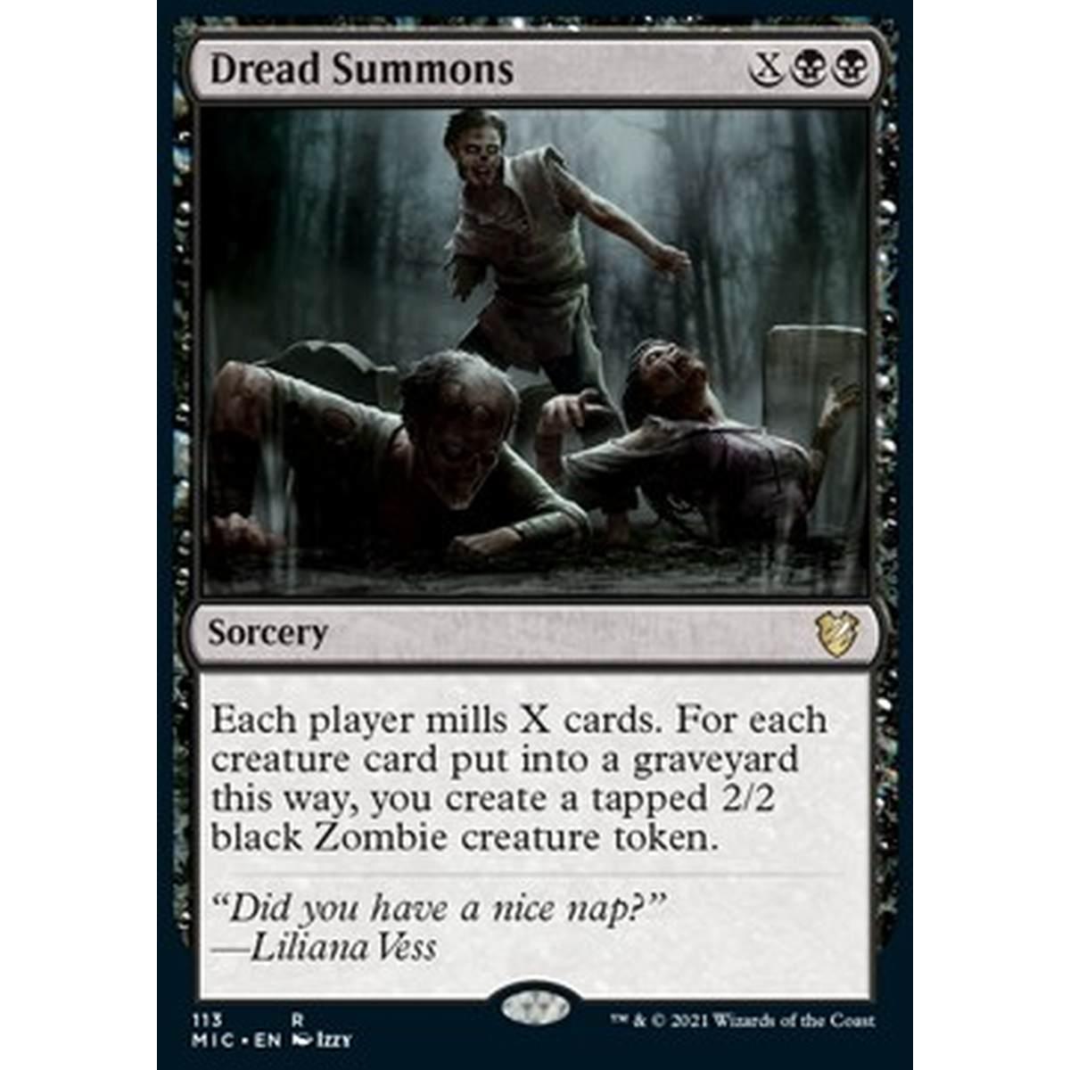 Dread Summons - Evocazioni di Terrore - [MIC][NM]