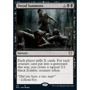 Dread Summons - Evocazioni di Terrore - [MIC][NM]