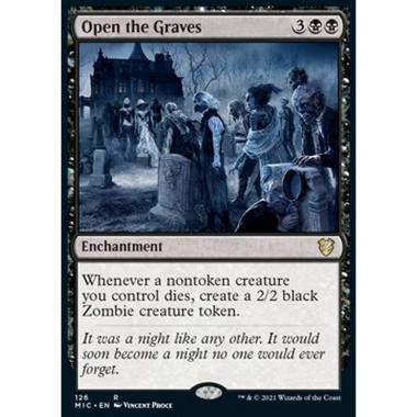 Open the Graves - Aprire le Tombe - [MIC][NM]