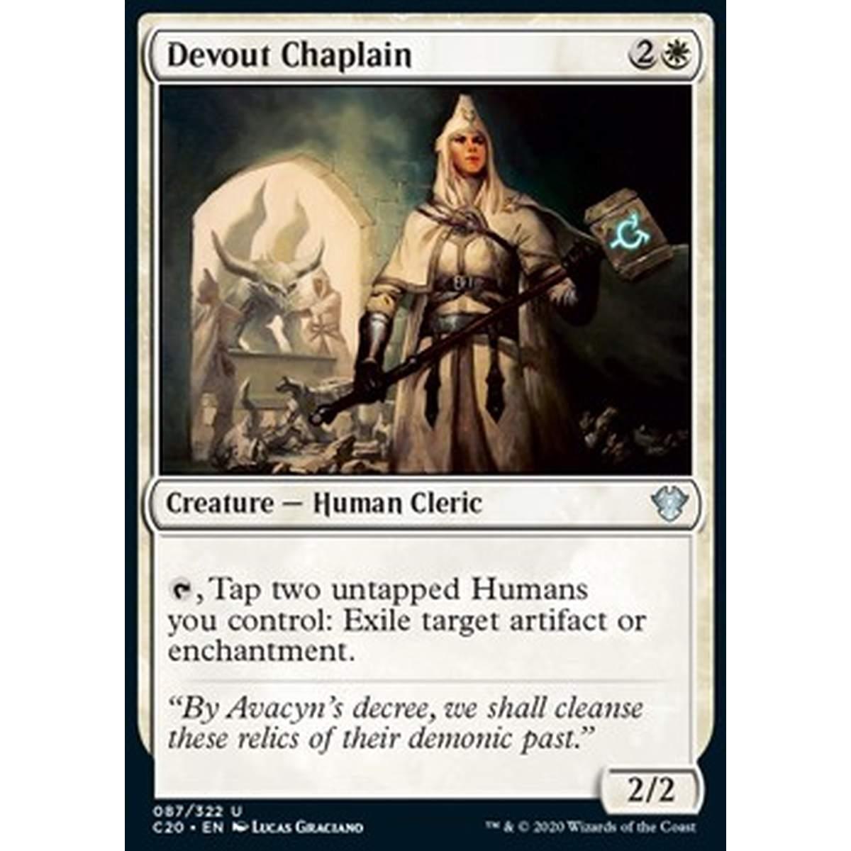 Devout Chaplain - Cappellana Devota - [C20][NM]