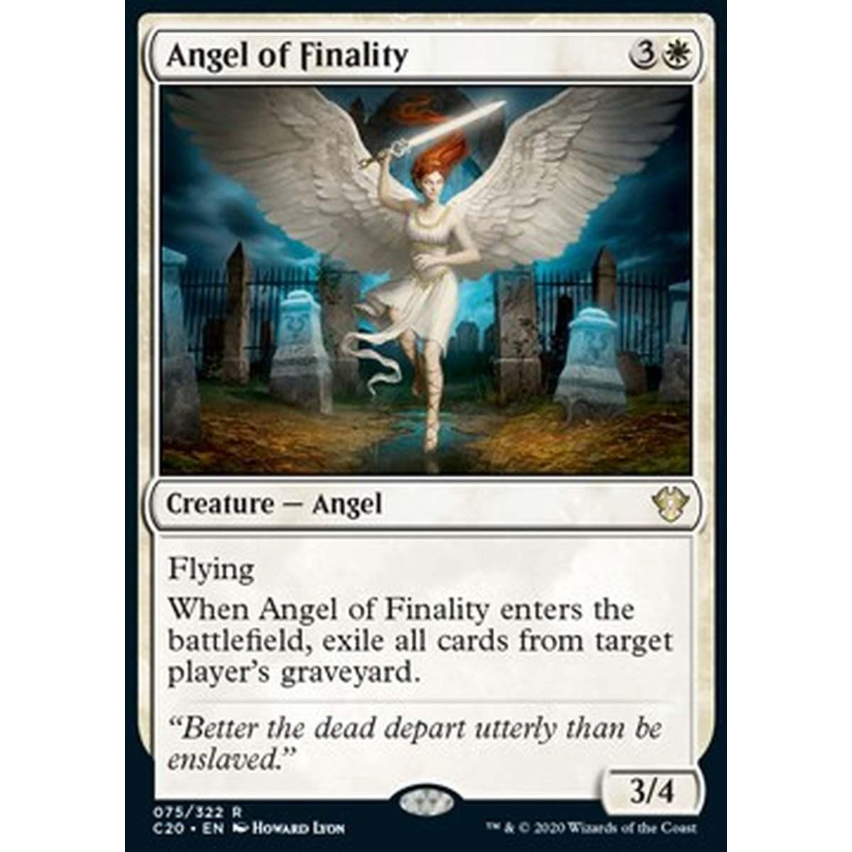 Angel of Finality - Angelo dell'IneluttabilitÃ - [C20][NM]