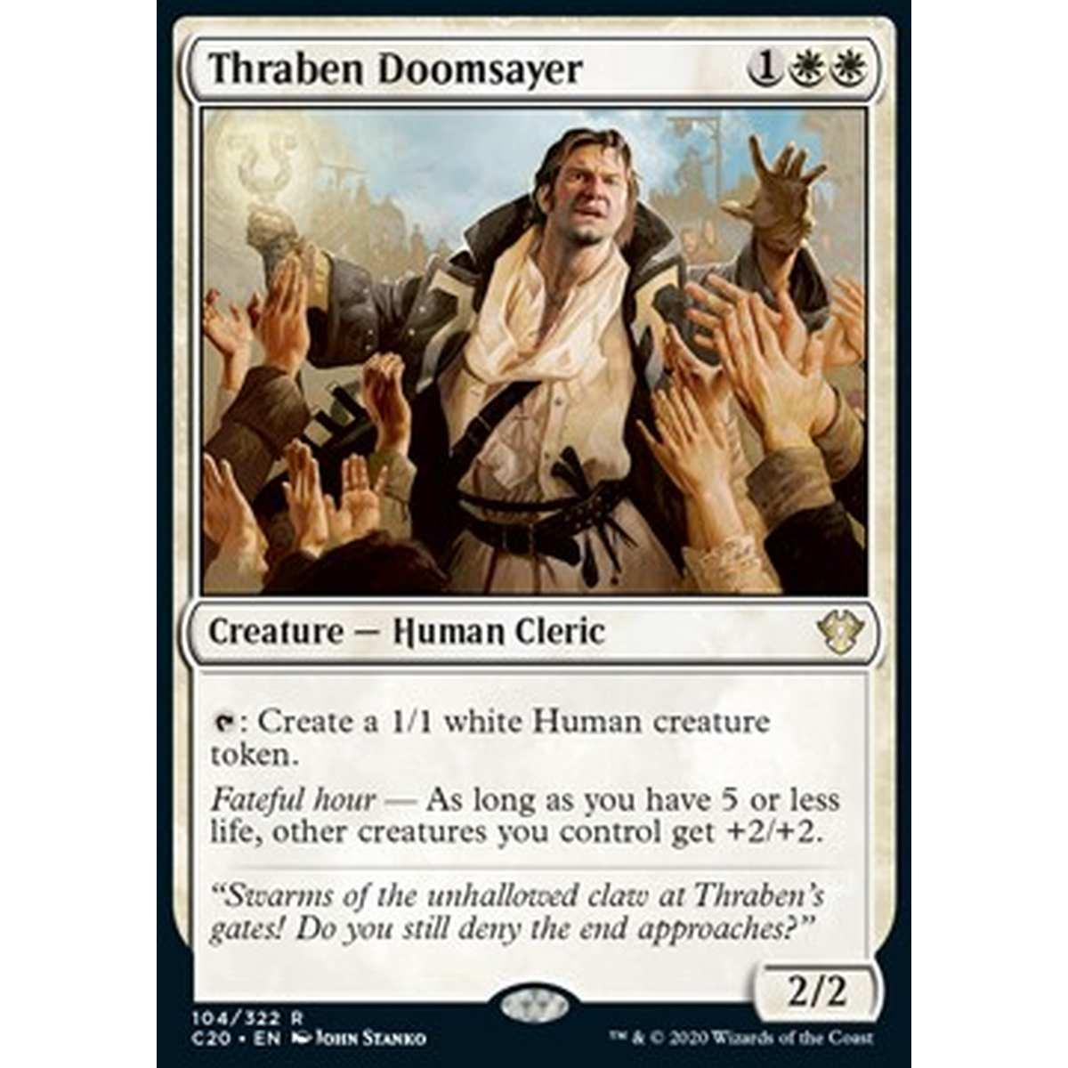 Thraben Doomsayer - Profeta di Thraben - [C20][NM]