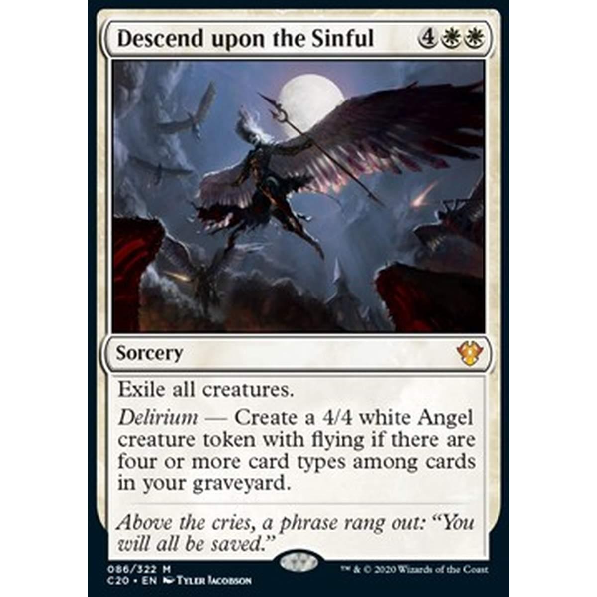 Descend upon the Sinful - Abbattersi sui Peccatori - [C20][NM]