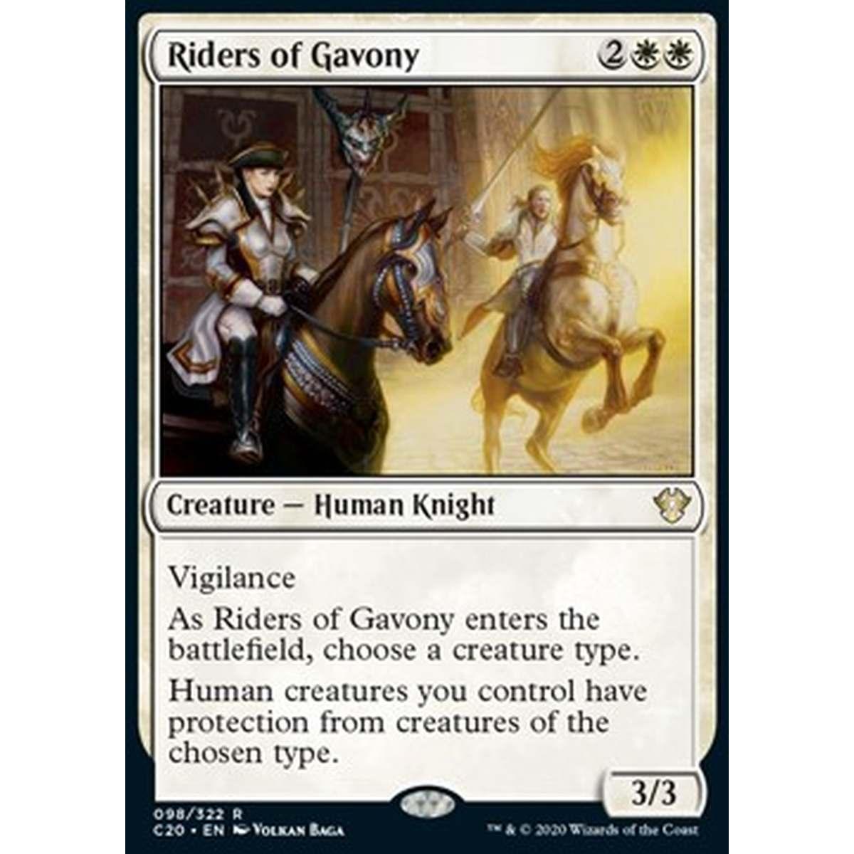 Riders of Gavony - Cavalieri di Gavony - [C20][NM]