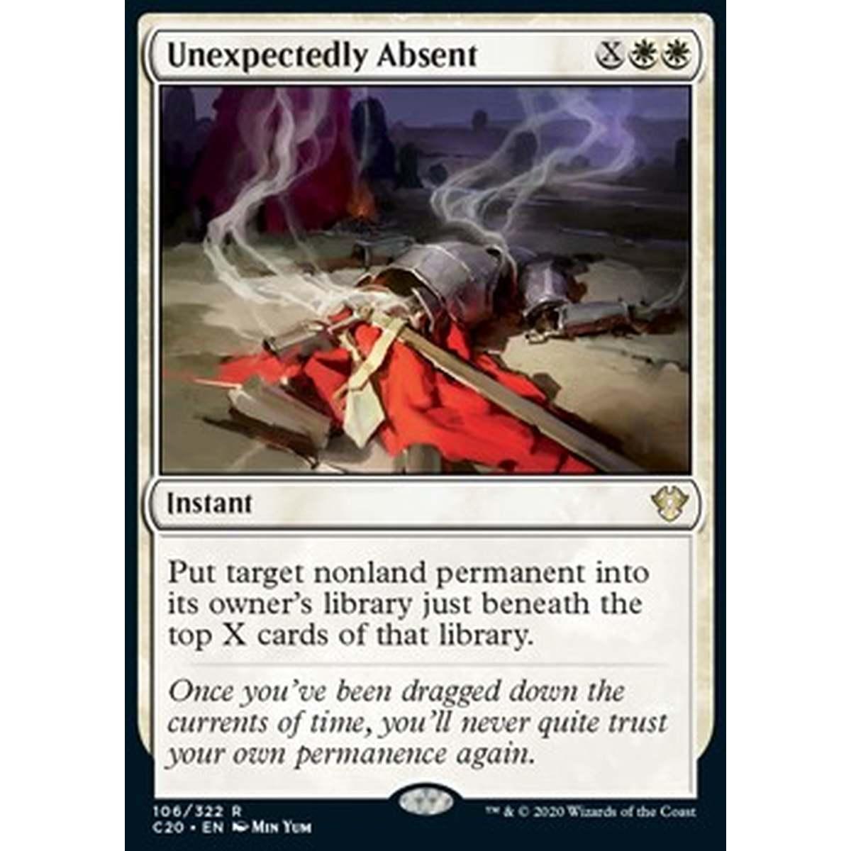 Unexpectedly Absent - Assenza Inaspettata - [C20][NM]