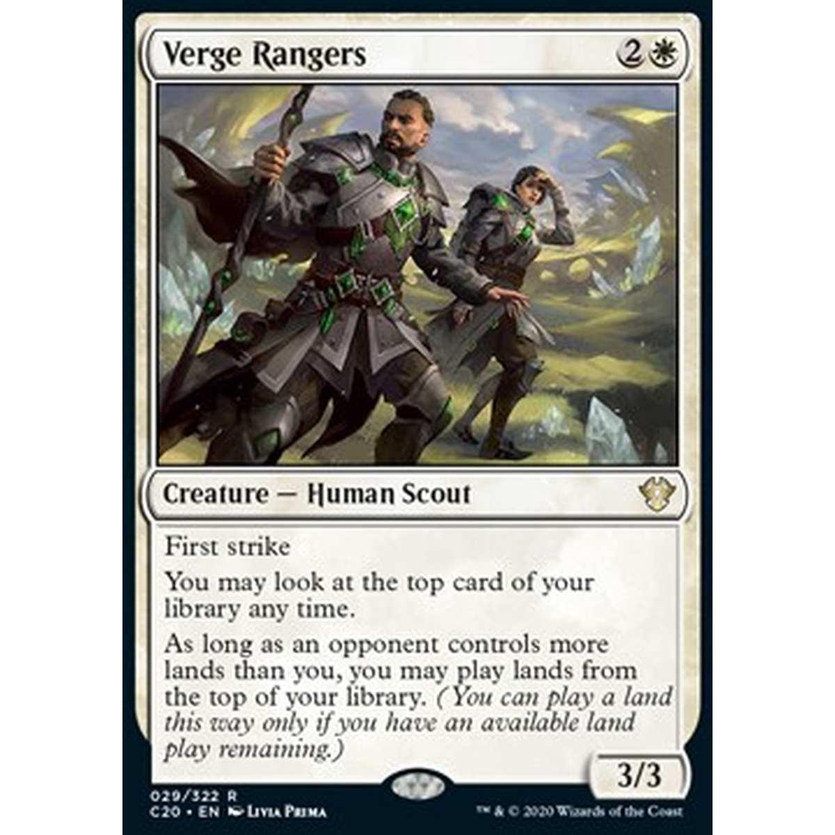 Verge Rangers - Ranger di Frontiera - [C20][NM]