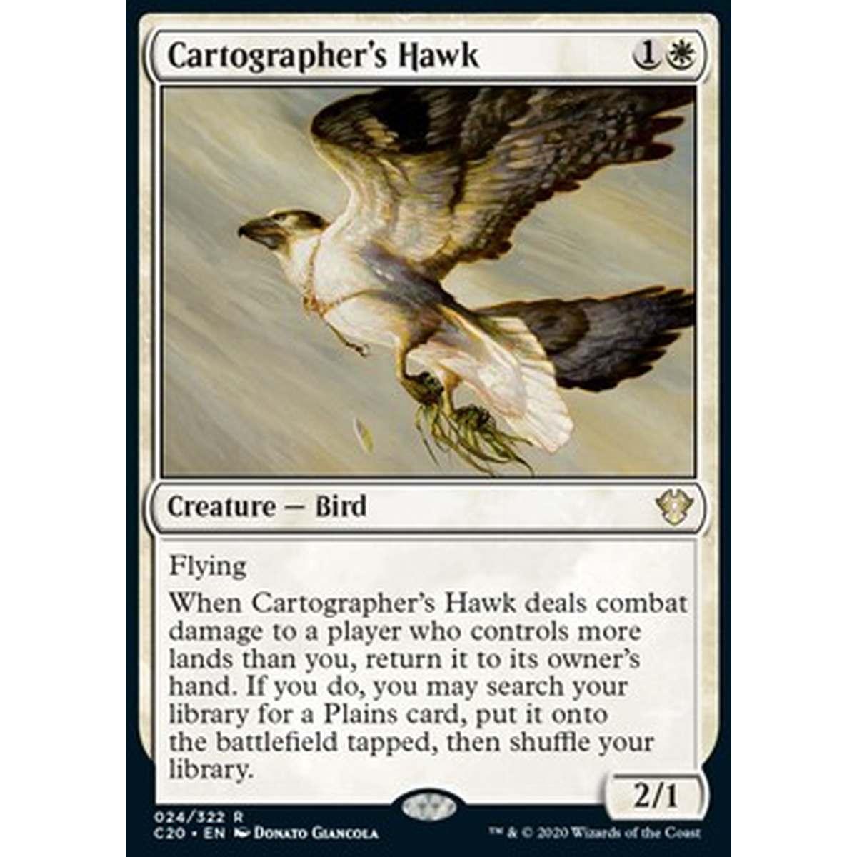 Cartographer's Hawk - Falco del Cartografo - [C20][NM]