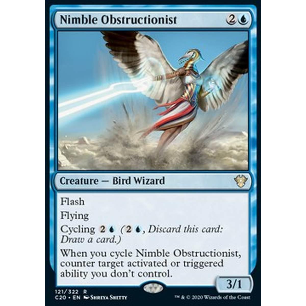 Nimble Obstructionist - Ostruzionista Agile - [C20][NM]