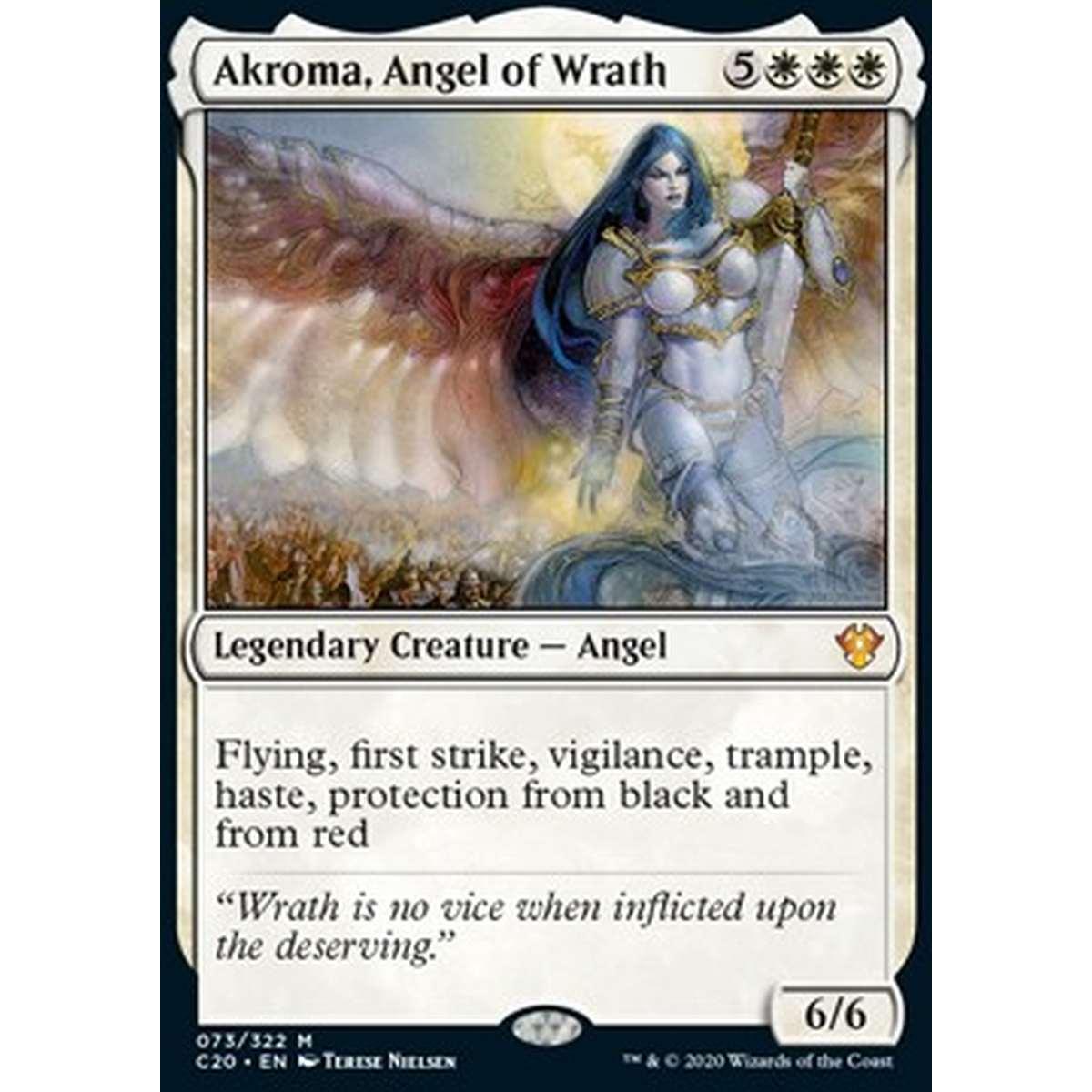 Akroma, Angel of Wrath - Akroma, Angelo della Distruzione - [C20][NM]