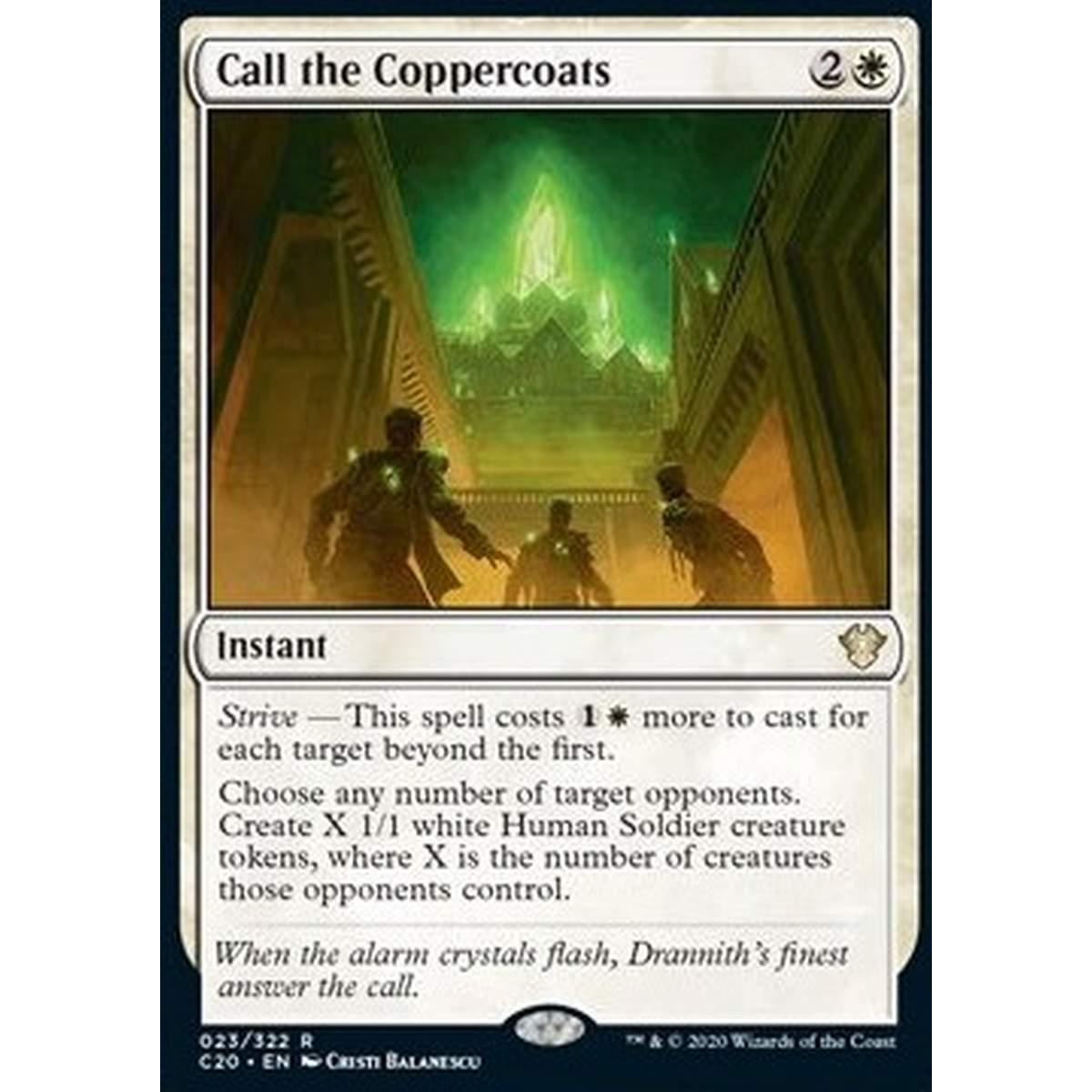Call the Coppercoats - Convocare le Giubbe Ramate - [C20][NM]