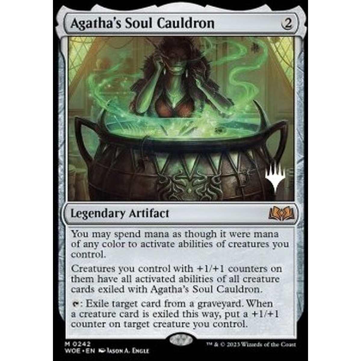 Agatha's Soul Cauldron (V.2) - Agatha's Soul Cauldron (V.2) - [PWOE][NM] [Foil]