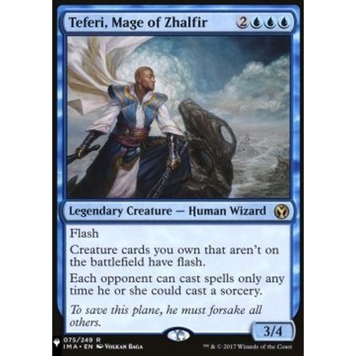 Teferi, Mage of Zhalfir - Teferi, Mage of Zhalfir - [MB2R][EX]