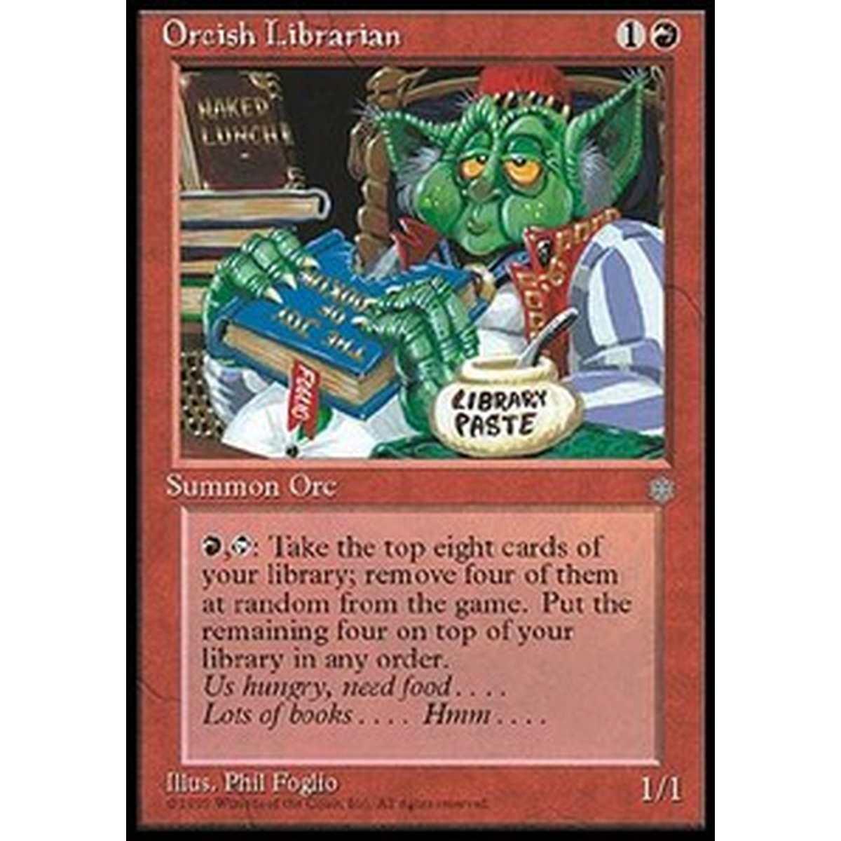 Orcish Librarian - Orco Bibliotecario - [ICE][GD]