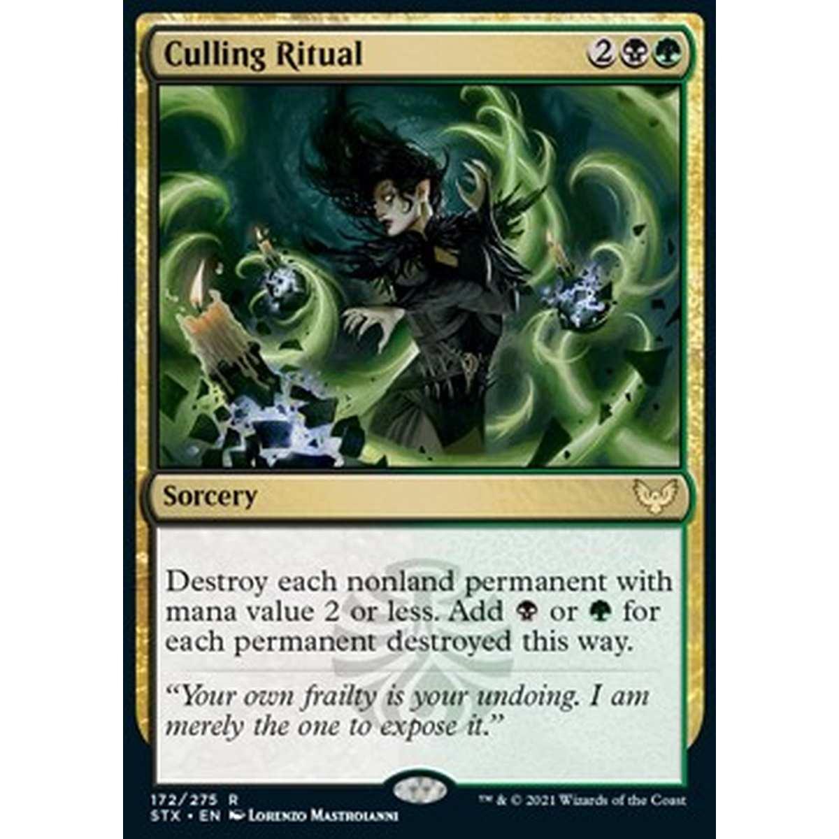 Culling Ritual - ????? - [STX][NM] [Foil]