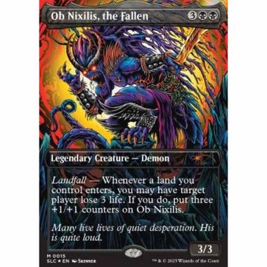 Ob Nixilis, the Fallen (V.1) - Ob Nixilis, the Fallen (V.1) - [SLCCK][NM] [Foil]