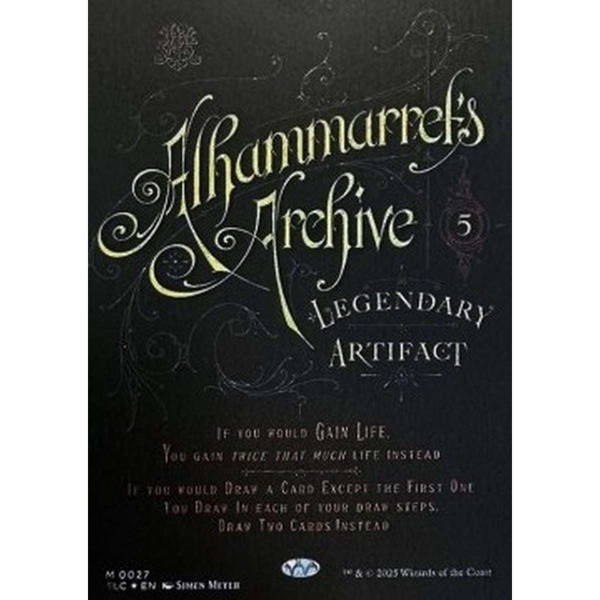Alhammarret's Archive - Alhammarret's Archive - [SLCCK][NM] [Foil]