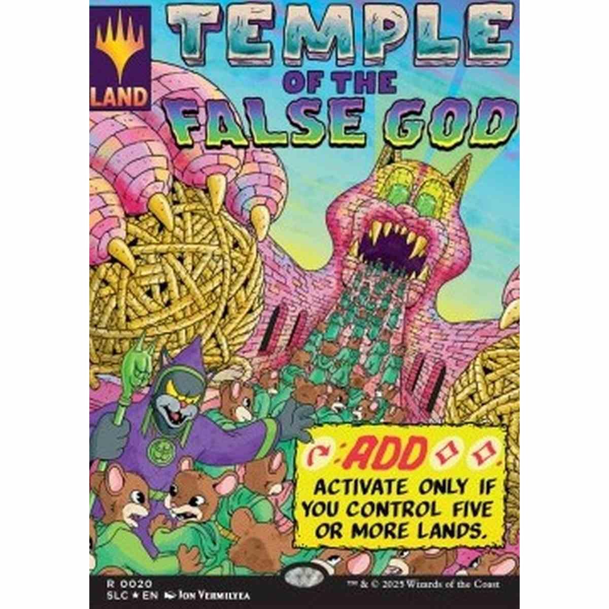 Temple of the False God (V.1) - Temple of the False God (V.1) - [SLCCK][NM] [Foil]