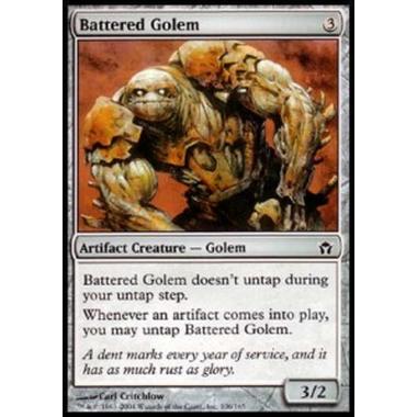 Battered Golem - Golem Danneggiato - [5DN][EX] [Foil]
