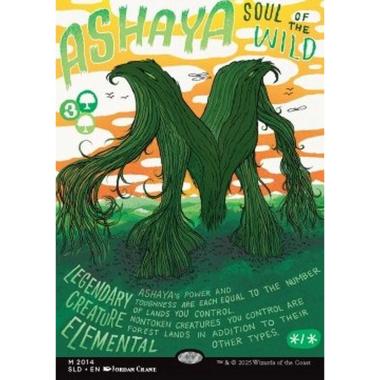 Ashaya, Soul of the Wild - Ashaya, Soul of the Wild - [SLDBV][NM] [Foil]