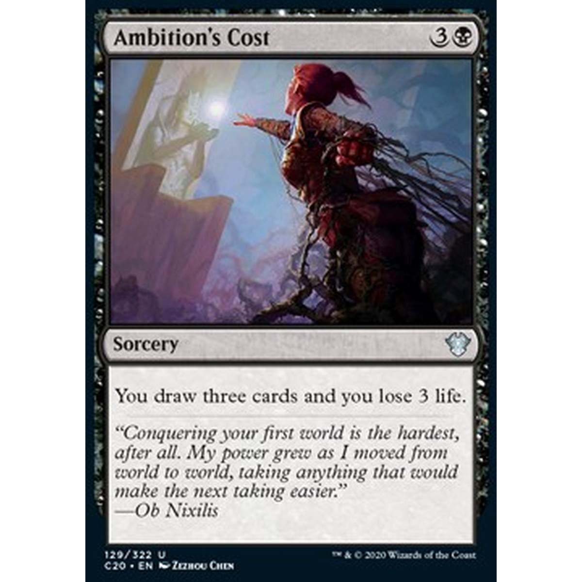 Ambition's Cost - Costo dell'Ambizione - [C20][NM]