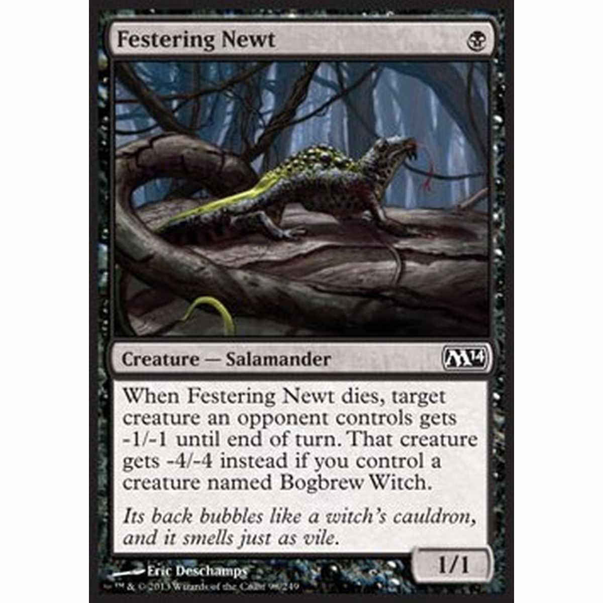 Festering Newt - Newt in Putrefazione - [M14][EX] [Foil]