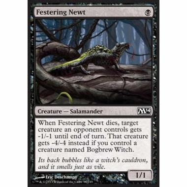 Festering Newt - Newt in Putrefazione - [M14][EX] [Foil]