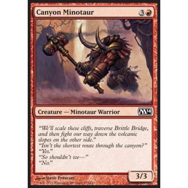 Canyon Minotaur - Minotauro del Canyon - [M14][EX] [Foil]