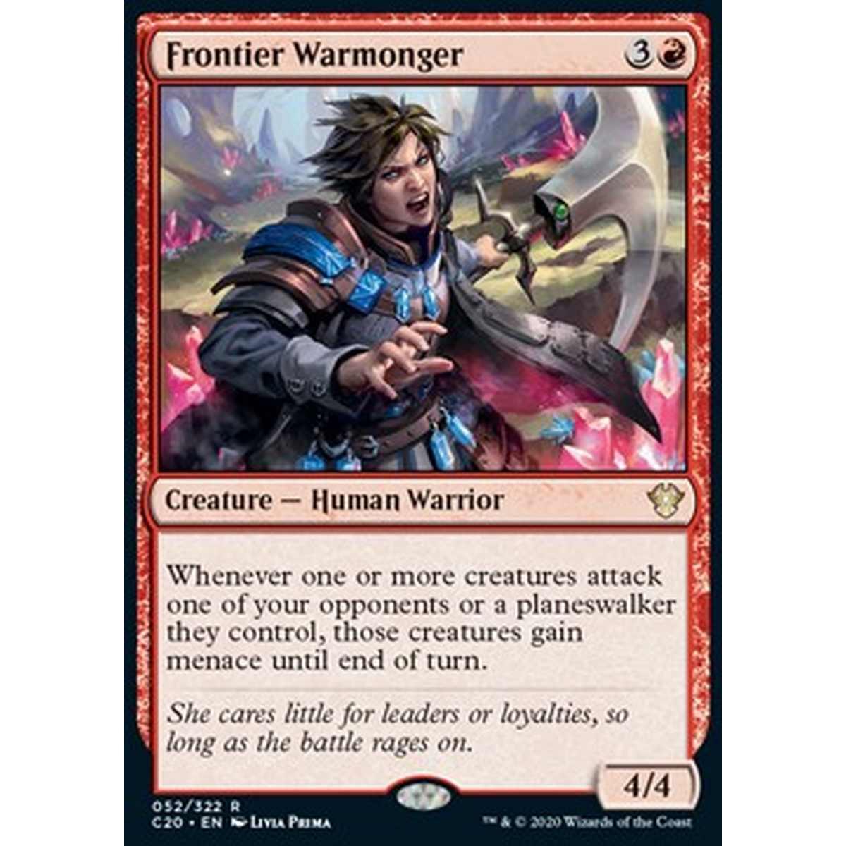 Frontier Warmonger - Guerrafondaia di Frontiera - [C20][NM]