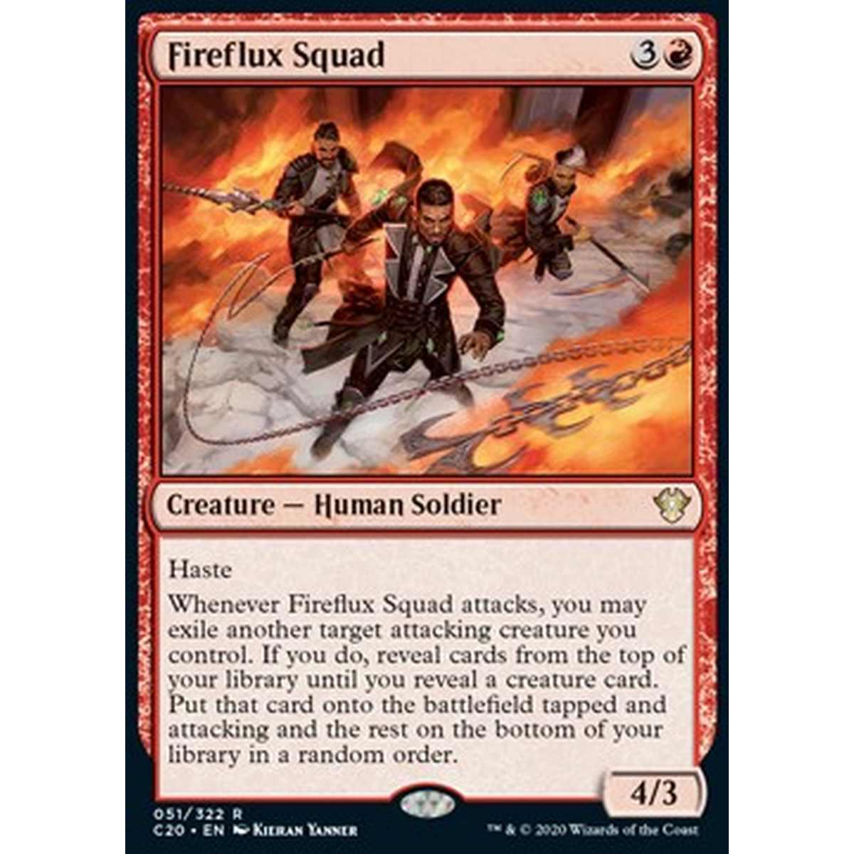 Fireflux Squad - Squadrone Accerchiato dal Fuoco - [C20][NM]