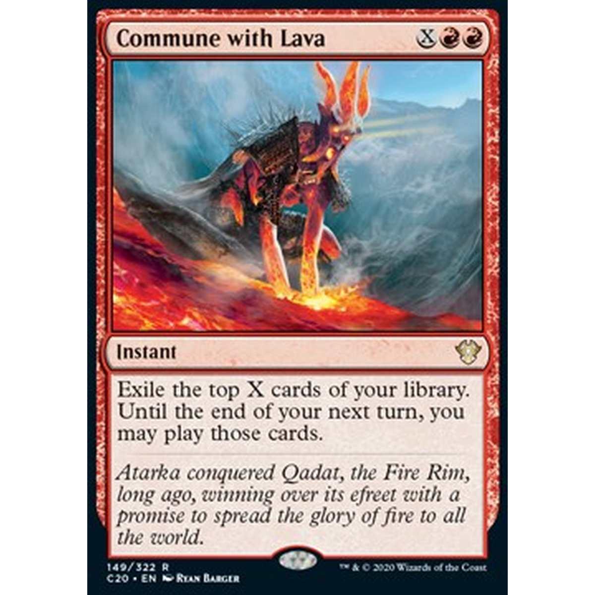 Commune with Lava - Comunione con la Lava - [C20][NM]