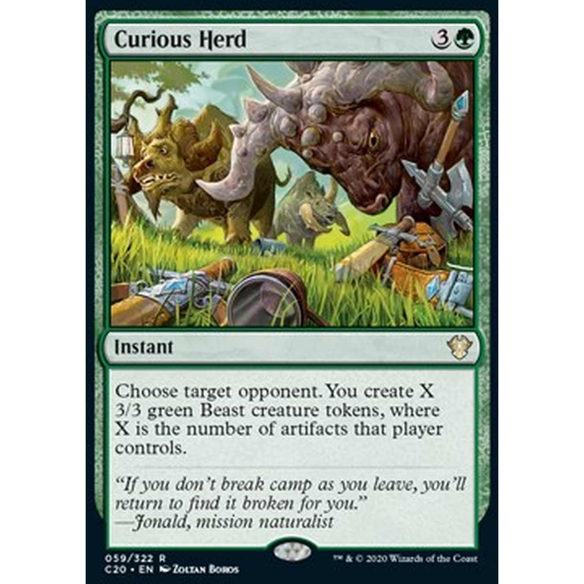Curious Herd - Mandria Curiosa - [C20][NM]