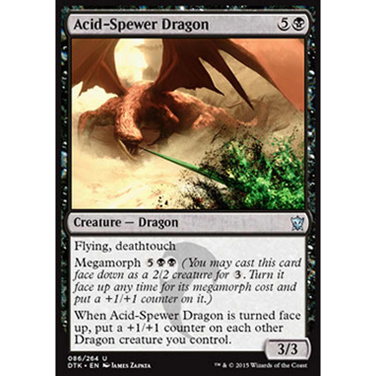 Acid-Spewer Dragon - Drago Sputa-Acido - [DTK] [NM]