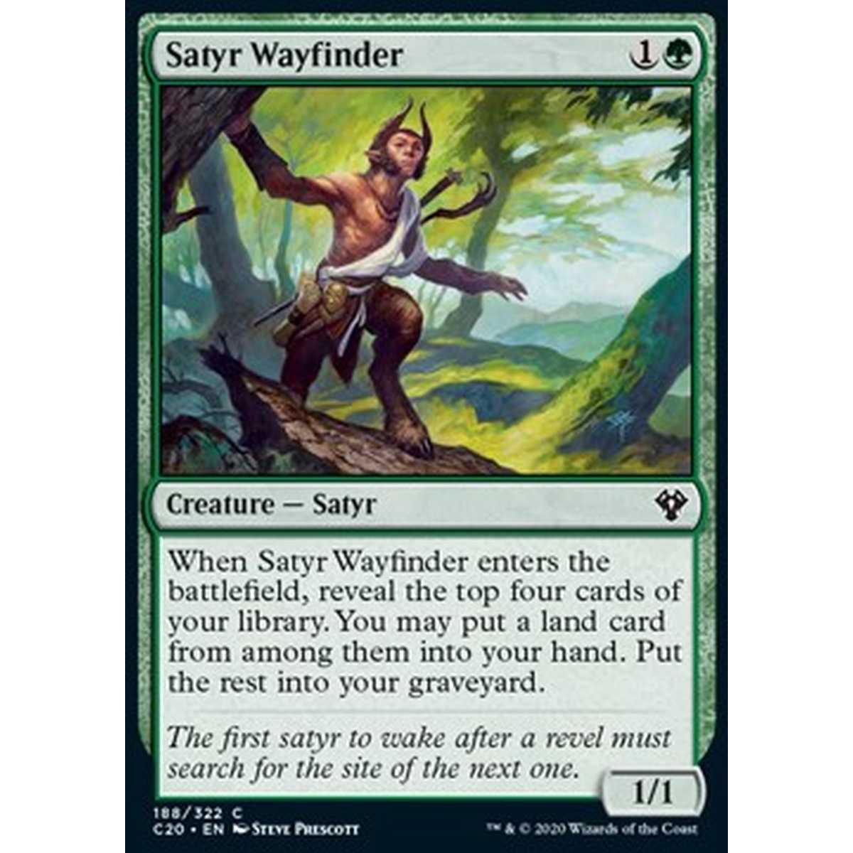Satyr Wayfinder - Satiro Apripista - [C20][NM]