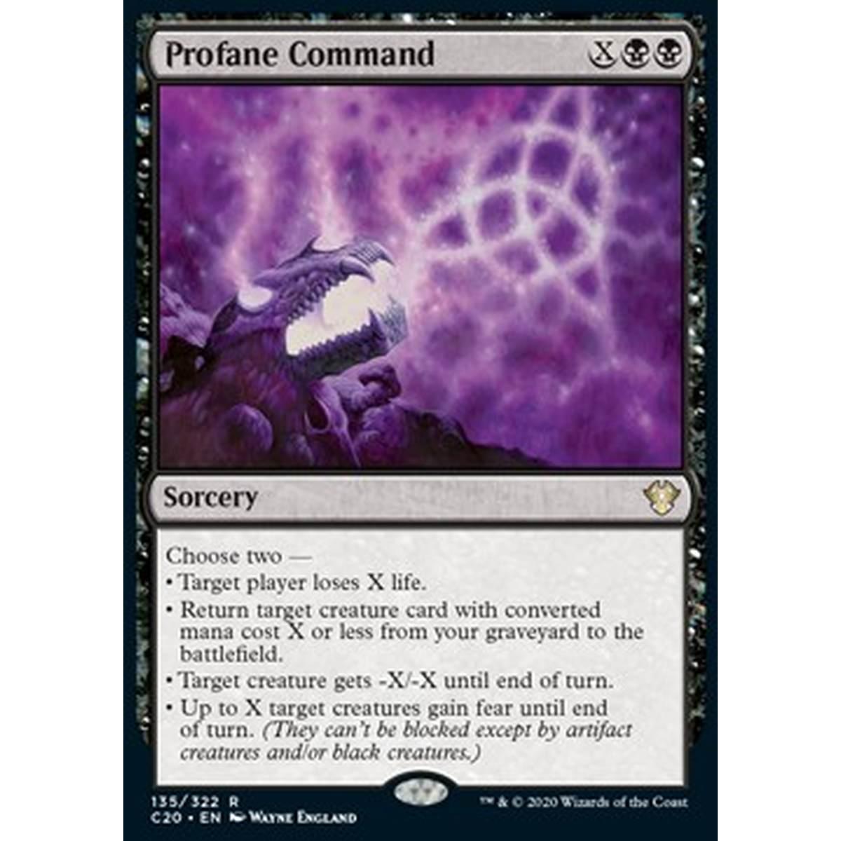 Profane Command - Ordine Profano - [C20][NM]