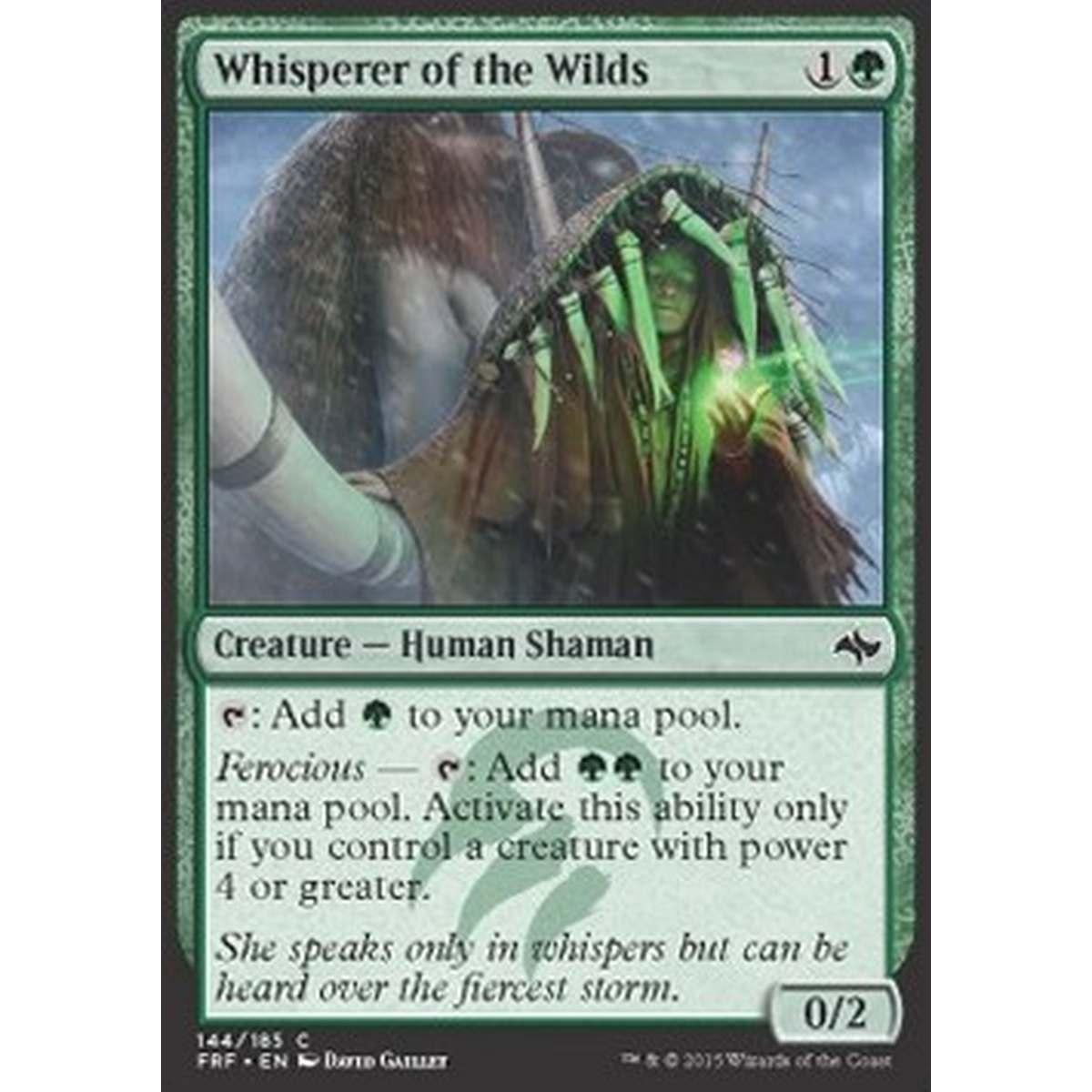Whisperer of the Wilds - Sussurratrice delle Terre Selvagge - [FRF] [NM]