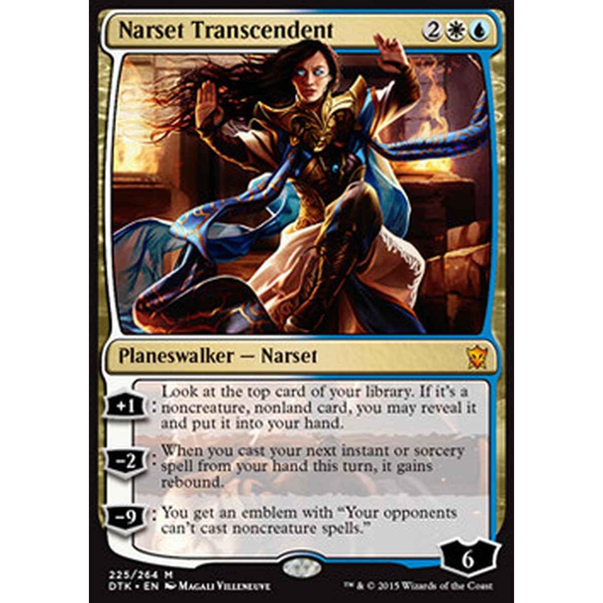 Narset Transcendent - Narset Trascendente - [DTK][EX]
