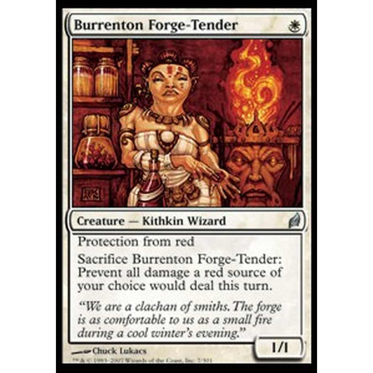 Burrenton Forge-Tender - Forgiatrice di Burrenton - [LRW][GD] [Foil]
