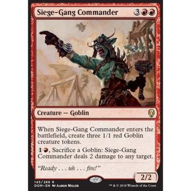 Siege-Gang Commander - Capo della Squadra di Assedio - [DOM][NM]