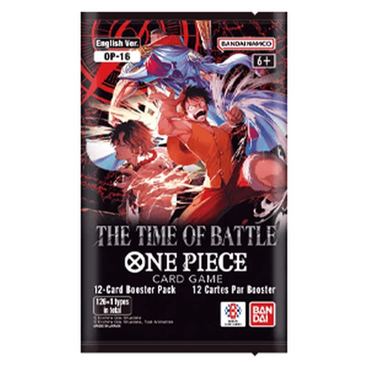 OP-16 The Time of Battle - Bustina Booster One Piece TCG Eng